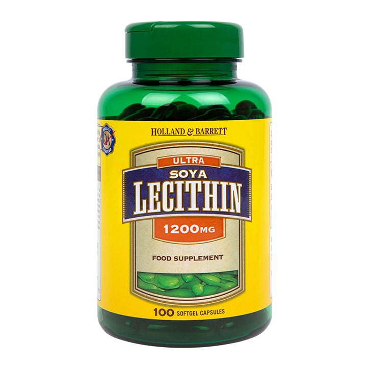 Holland & Barrett Ultra Soya Lecithin 100 Capsules 1200mg